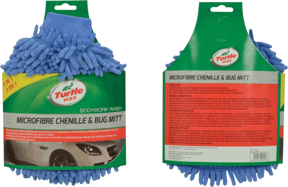 Turtle Wax Waschhandschuhe Mikrofaser