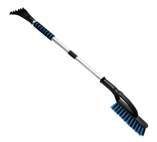 Eiskratzer mit Alu-Teleskopstiel und Schneebürste Eiskratzer mit Alu-Teleskopstiel und Schneebürste