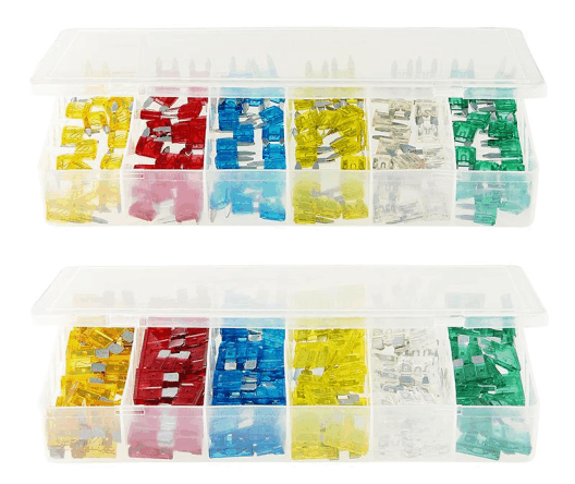 Flachstecksicherungen Kunststoffbox Flachstecksicherungen Kunststoffbox