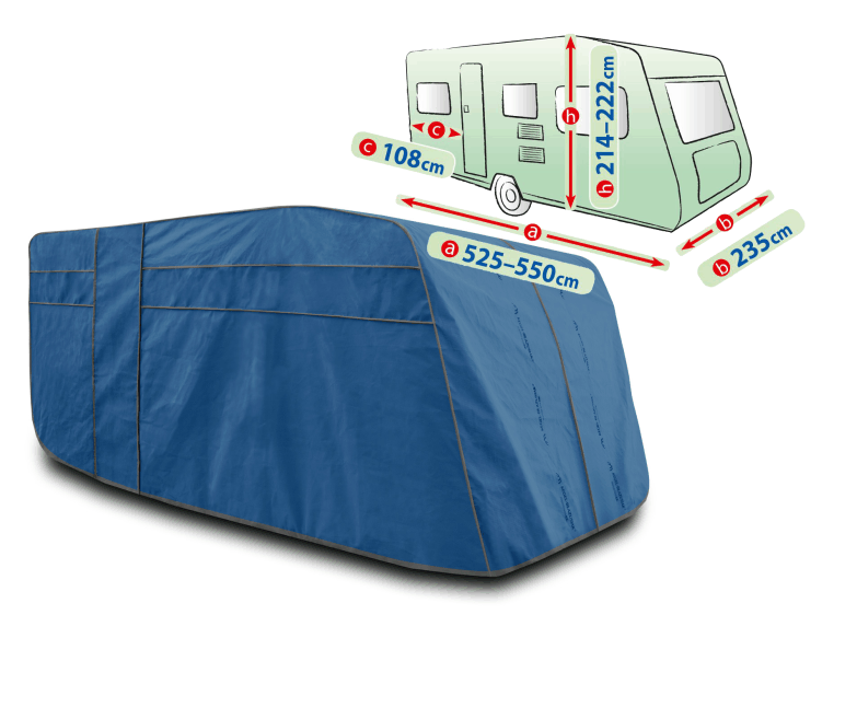 Mobile Garage Vollgarage f�r Wohnanh�nger Gr. 550ER