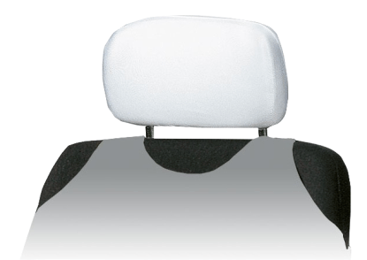 Kopfst�tzenbezug wei� Textil