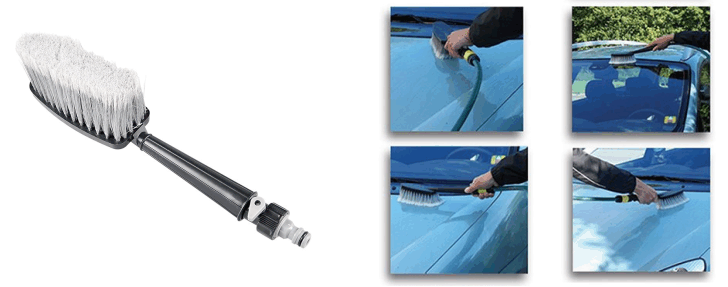 Handwaschb�rste mit Schlauchanschluss