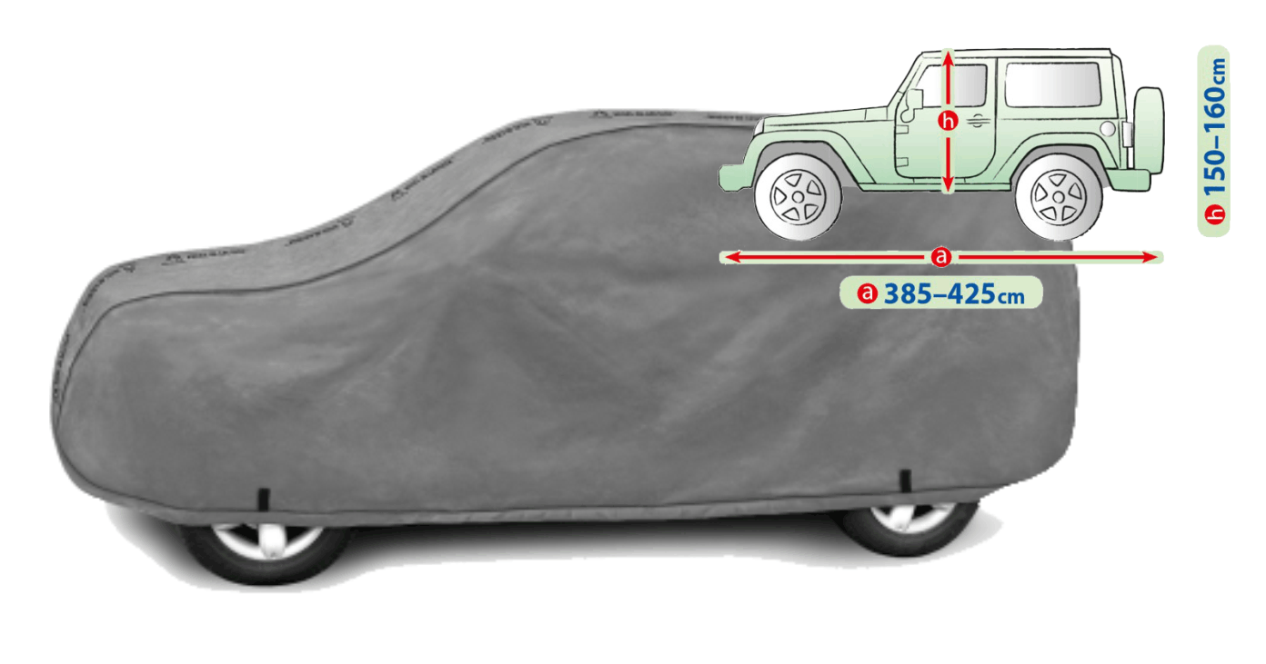 Mobile Garage Kfz Vollgarage Gel�ndewagen Gr. M