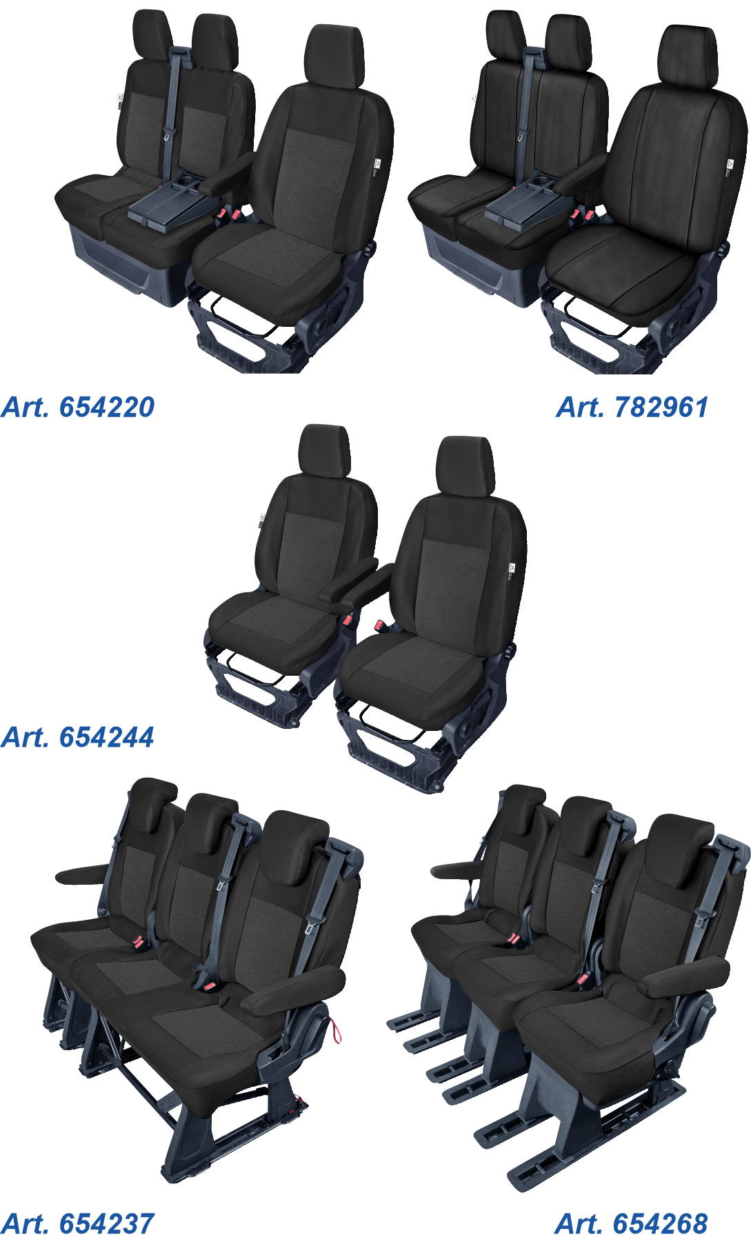 Passform Sitzbez�ge Ford Transit Custom I, Ford Tourneo Custom I