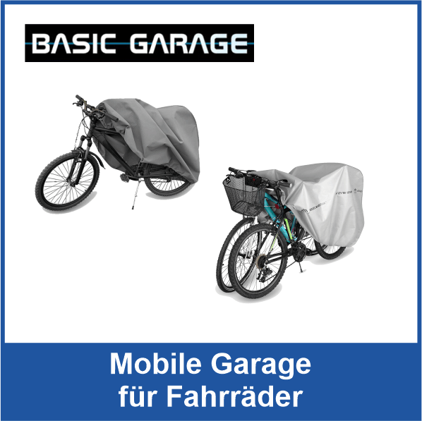 Mobile Vollgarage f�r Fahrr�der